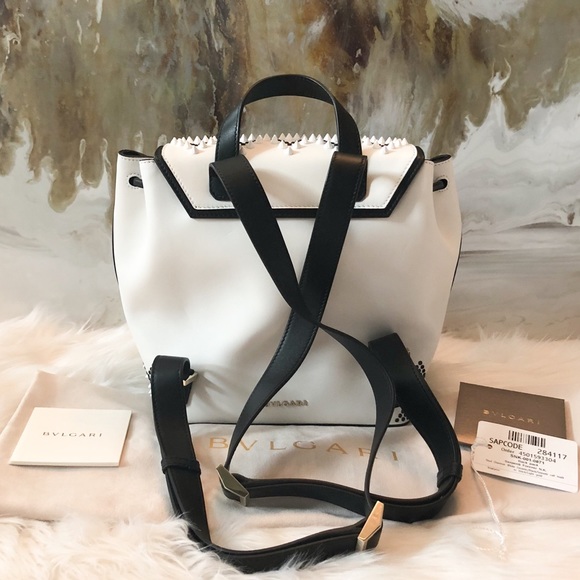 Bvlgari Nicholas Kirkwood White Serpenti Backpack - Picture 4 of 8